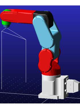 Adams机械臂模型彷真，末端轨迹规画，Matlab simulink联合彷真