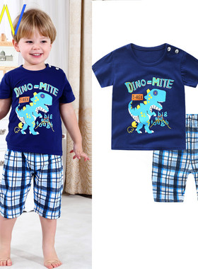 Baby Boys Girls Summer Kids Clothes T-shirt shorts for boy