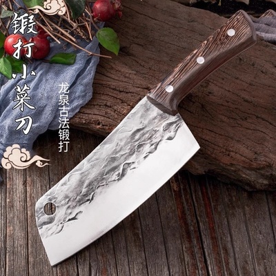 厨师专用锋利手工锻打锋利菜刀