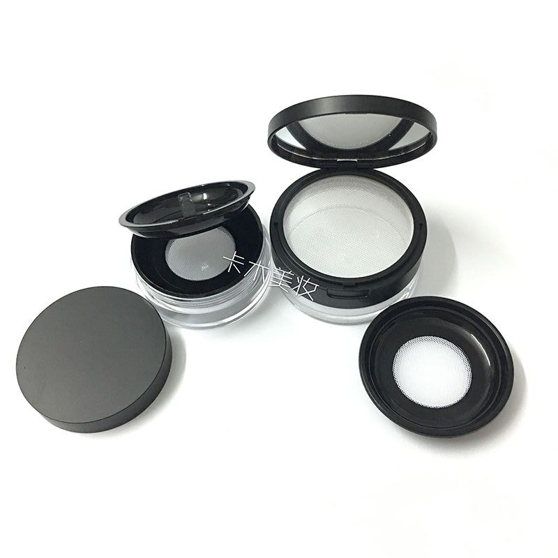 散粉盒帶粉撲彈力網便攜網布型大篩網隔空盒隔層蜜粉盒翻蓋送粉撲在類目 彩妝/香水/美妝工具, 其他美容工具, 化妝/美容工具中 - 來自Buy2taobao.com提供專業的淘寶代購服務