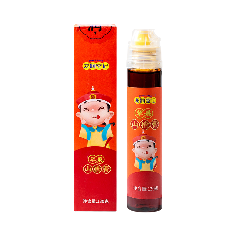 龙润堂记儿童苹果山楂膏130g/支