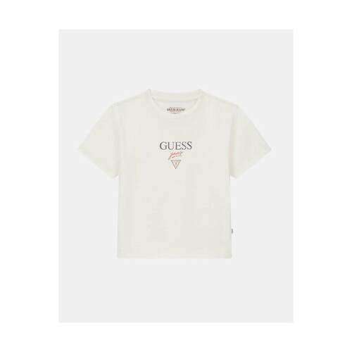 海外代购GUESS女士运动T恤透气吸汗圆领短袖日常休闲运动训练
