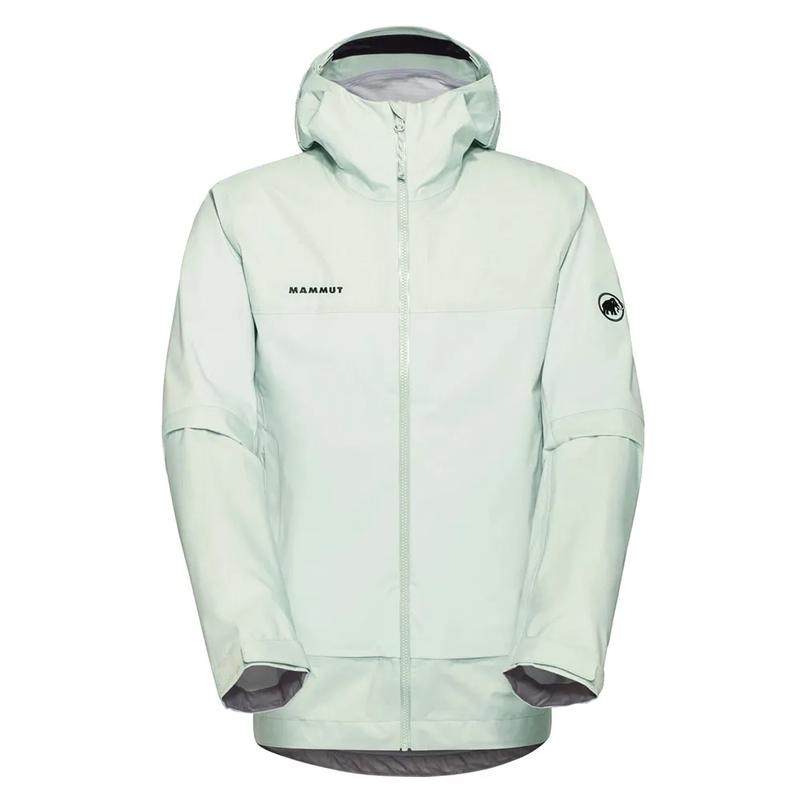 代购Mammut猛犸象冲锋衣男士防水透气防风耐磨轻量立领连帽聚酯纤