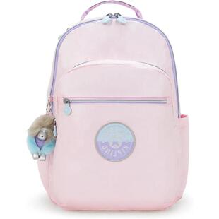 代购Kipling女士双肩包防泼水可调节肩带多口袋设计