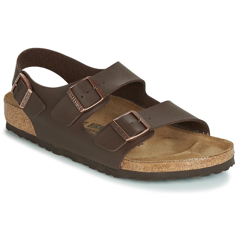 海外代购Birkenstock男士凉鞋双带搭扣日常通勤逛街软木凉拖