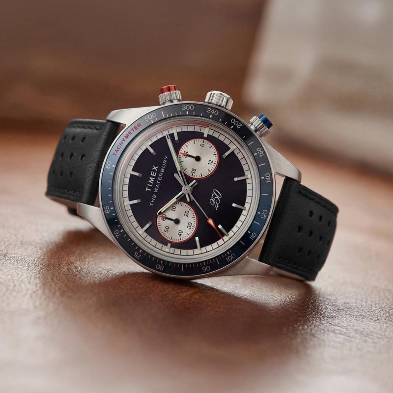 天美时TIMEX America 250系列复古三针计时码表休闲手表腕表男表