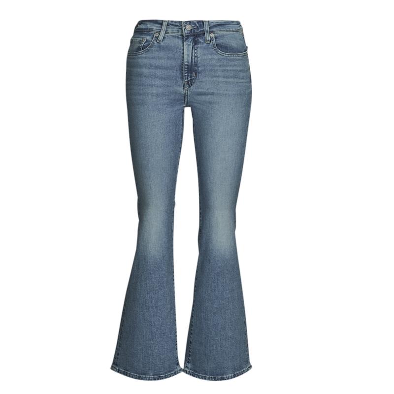 海外代购Levi’s/李维斯女士运动牛仔裤高弹塑形微喇修身