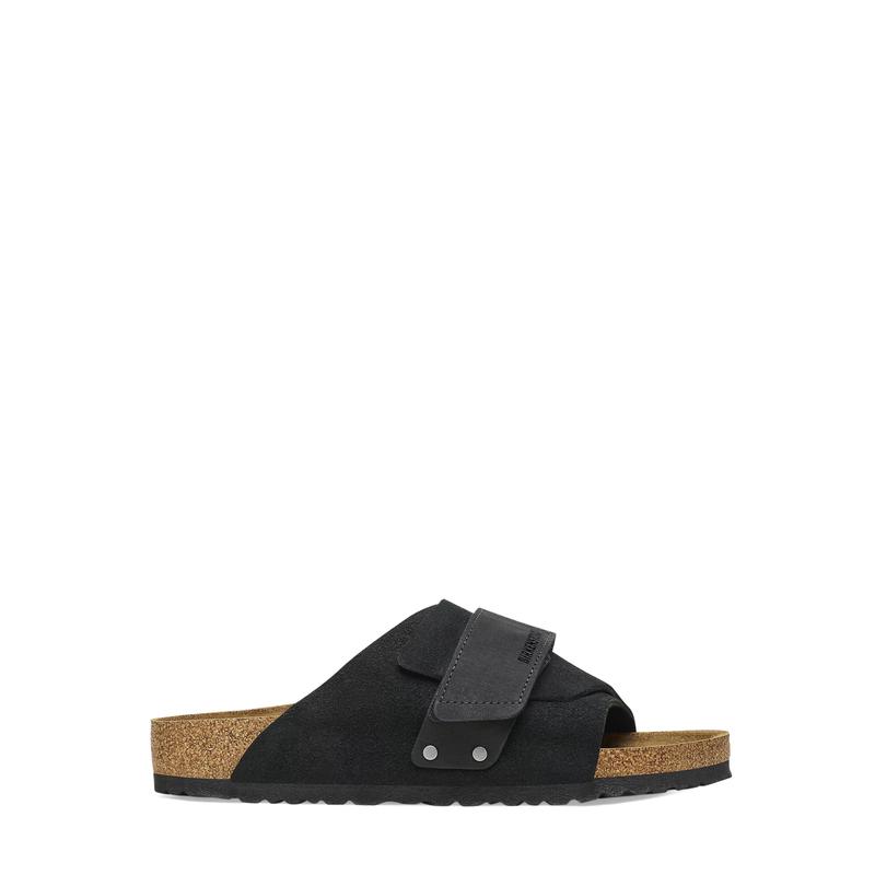代购Birkenstock男女拖鞋透气轻便舒适吸汗皮革单带平跟软底休闲