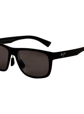代购MauiJim男士太阳镜偏光防紫外线高清视野抗眩光方形黑色
