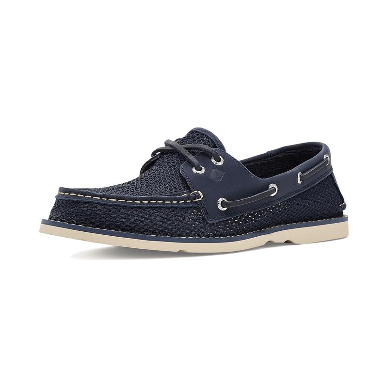 海外代购SPERRY男士时尚休闲鞋防滑耐磨透气舒适圆头平底