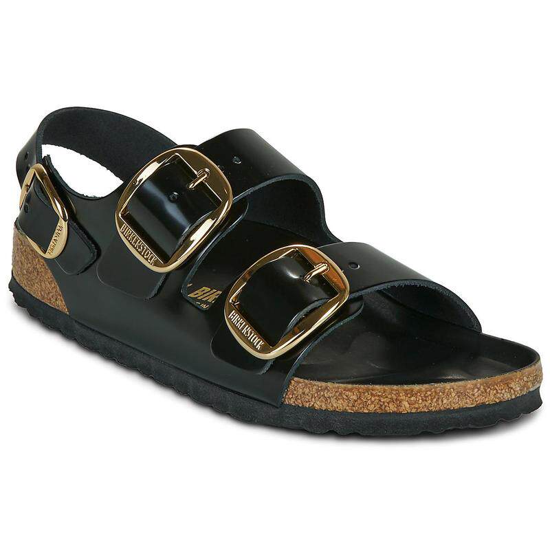 代购Birkenstock女士凉鞋舒适支撑透气设计稳固贴合耐用耐磨黑色