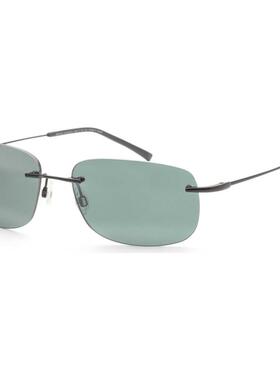 海外代购MauiJim男士太阳眼镜偏光防紫外线无框金属镜架户外出行