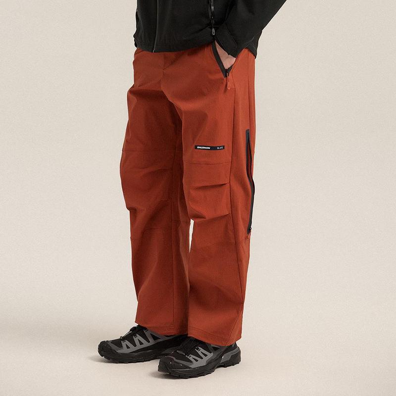 代购SALOMON萨洛蒙男士户外裤防水防风透气冲锋裤长裤中长款休闲