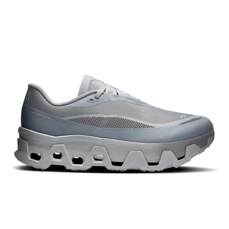 代购ON昂跑男士跑步鞋高回弹缓震吸冲击双密度中底防滑鞋带灰色