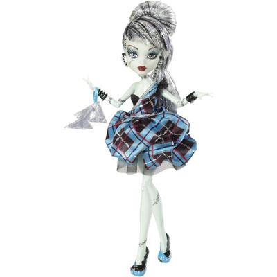 代购Monster High怪物高中娃娃益智动手精致桌面展示玩具正版哥特