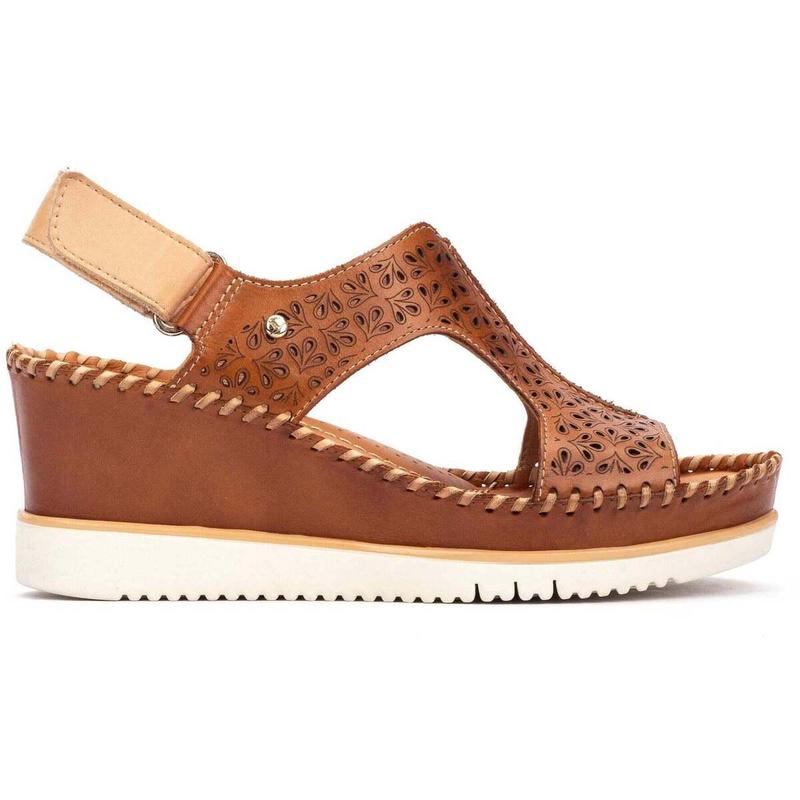 海外代购Pikolinos女士坡跟凉鞋 cushioned insole