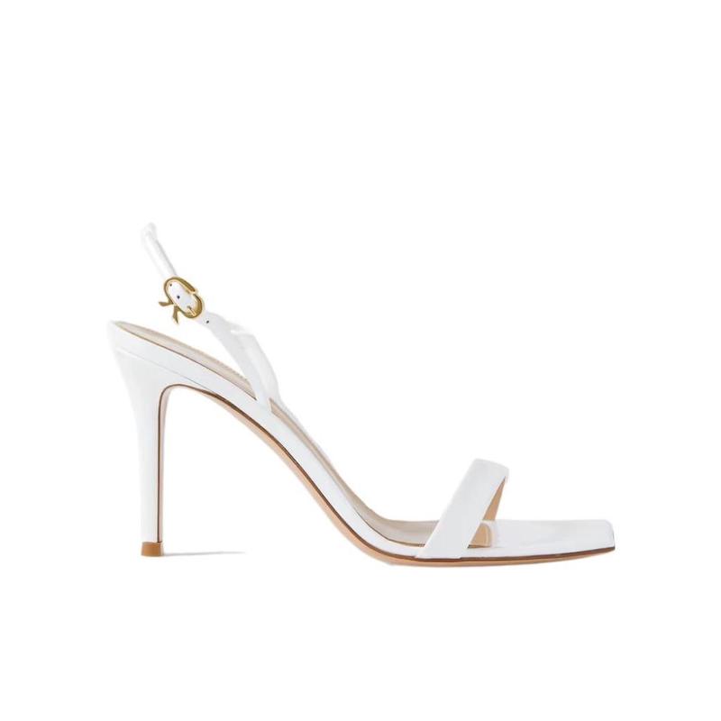 海外代购GIANVITO ROSSI女士时装凉鞋踝带固定露跟袢带细高跟