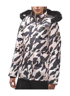 代购MOOSE KNUCKLES慕斯纳可兹羽绒服女士保暖防风防水轻便迷彩