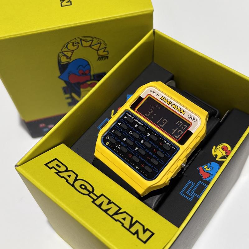 代购卡西欧Casio x PAC-Man 吃豆人联名款男女手表潮流复古方形
