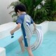 套装 儿童泳衣男童连体中小童小男孩专业速干洋气夏季 速干防晒泳装