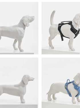 狗模型宠物店橱窗展示道具狗服装摄影拍照狗道具狗衣服打版狗模特