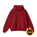Burgundy Fleece