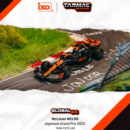 迈凯伦MCL60诺里斯F1赛车模型