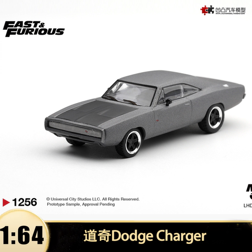 道奇Dodge Charger 速度与激情 MINIGT 1:64仿真合金汽车模型1256