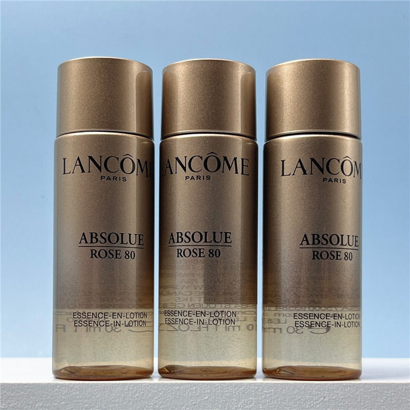 专柜新款小样 兰蔻菁纯臻颜精华柔肤水30ml 玻色因保湿玫瑰柔肤水