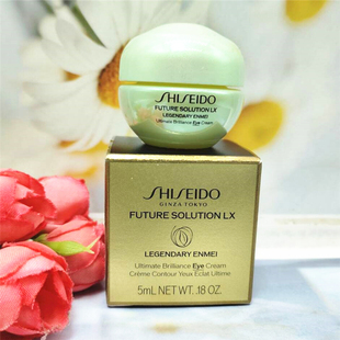 专柜小样 资生堂时光琉璃凝时生机眼霜5ml 淡纹紧致贵妇眼霜