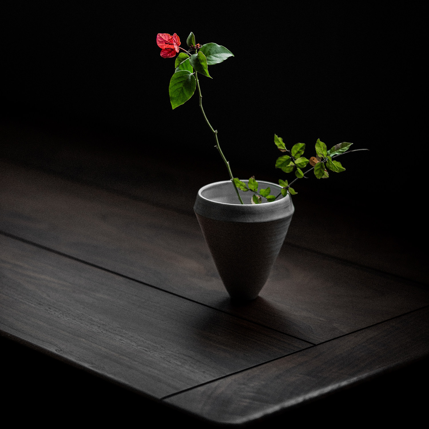 草木祠原创手工陶器插花玻璃剑山水培花盆陶瓷花插茶室空间摆件,餐饮具,茶道/零配,淘宝优惠券,粉丝福利购,淘宝优惠卷