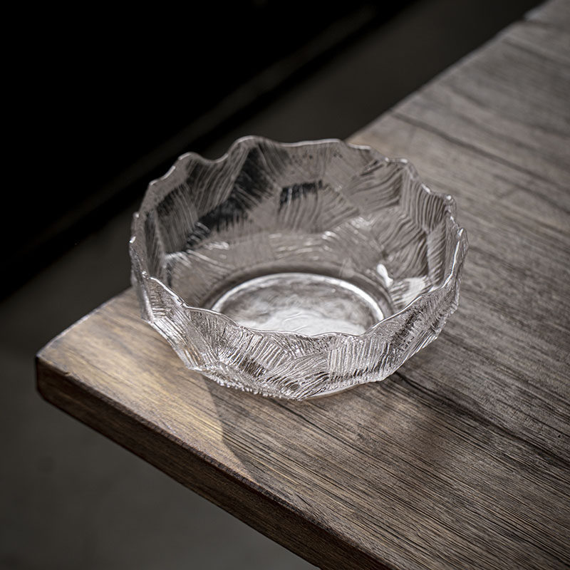 草木祠水晶玻璃茶洗大茶碗茶杯收纳水洗水盂建水桌面茶渣缸茶点盘,餐饮具,茶道/零配,淘宝优惠券,粉丝福利购,淘宝优惠卷