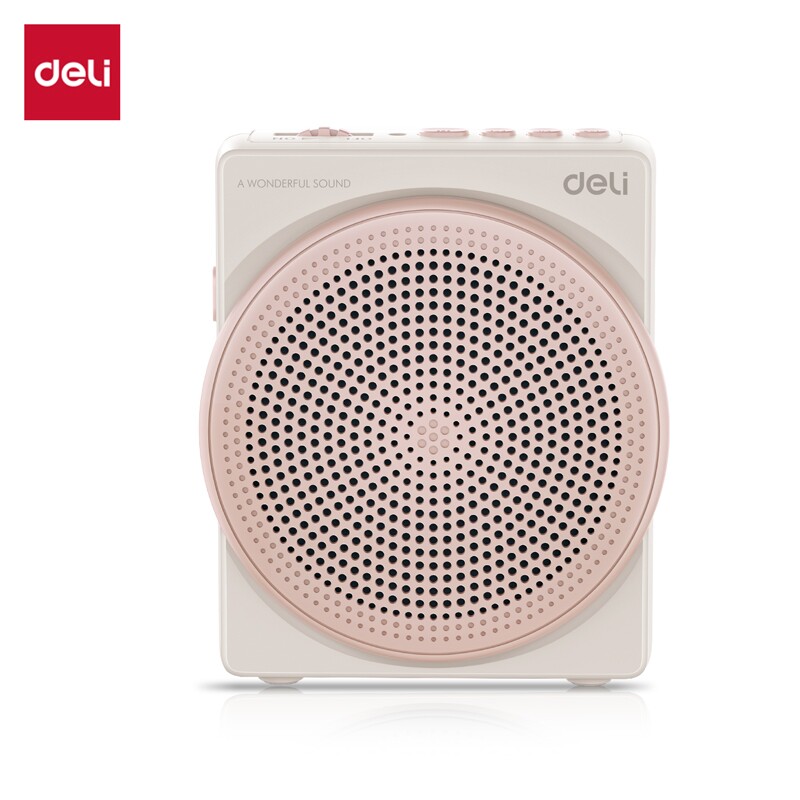 得力LT910便携式扩音器喊话器教学讲课小蜜蜂播放器
