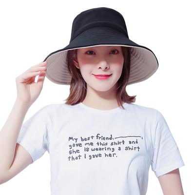 uvcut大头围遮阳防晒帽防紫外线