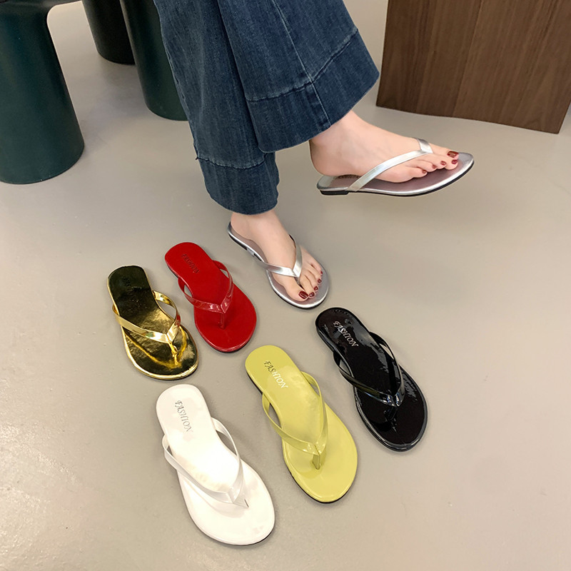 大码女鞋41一43胖脚宽肥夹脚人字拖鞋女休闲百搭防滑平底沙滩凉拖,女鞋,人字拖,淘宝优惠券,粉丝福利购,淘宝优惠卷