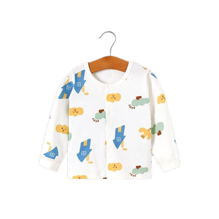 宝宝T恤长袖春秋季新款婴儿衣服卡通休闲上衣打底衫男女小童春装