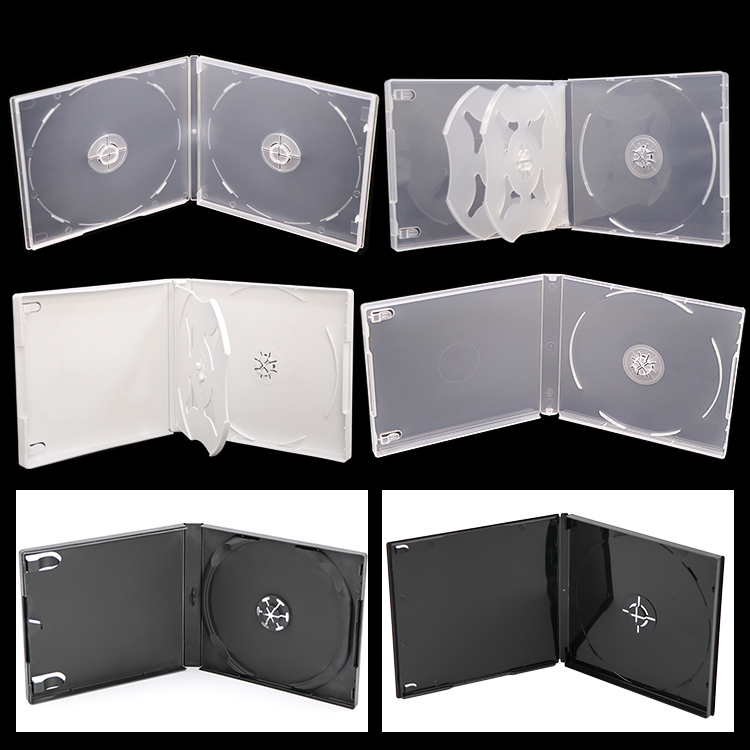 DVD/CD光盘盒收纳盒子可插封页