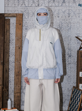 APOGE3阿保机 全包裹拓扑防晒衣男女同款透气跑步户外薄机能外套