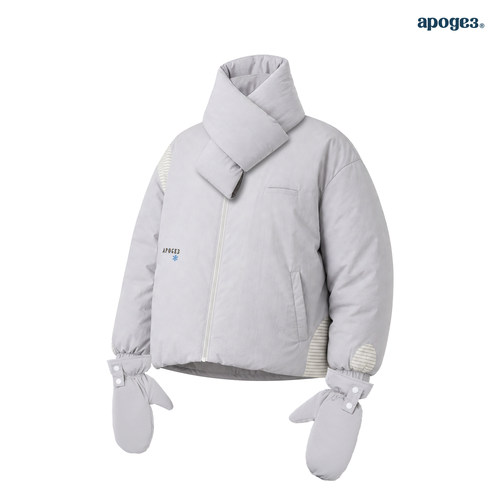 APOGE3阿保机【漫影】90白鸭绒羽绒服冬季保暖宽松休闲短款外套