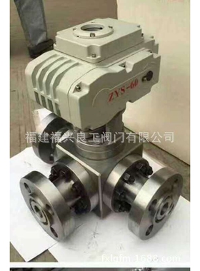 铸钢不锈钢电动高平台法兰球阀 Q945F-16CPR DN50100200福兴良工