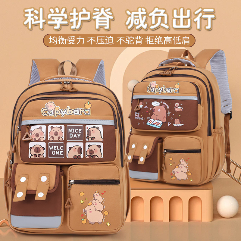 韩版书包女生小学生2025新款高颜值可爱女孩三到六年级轻便
