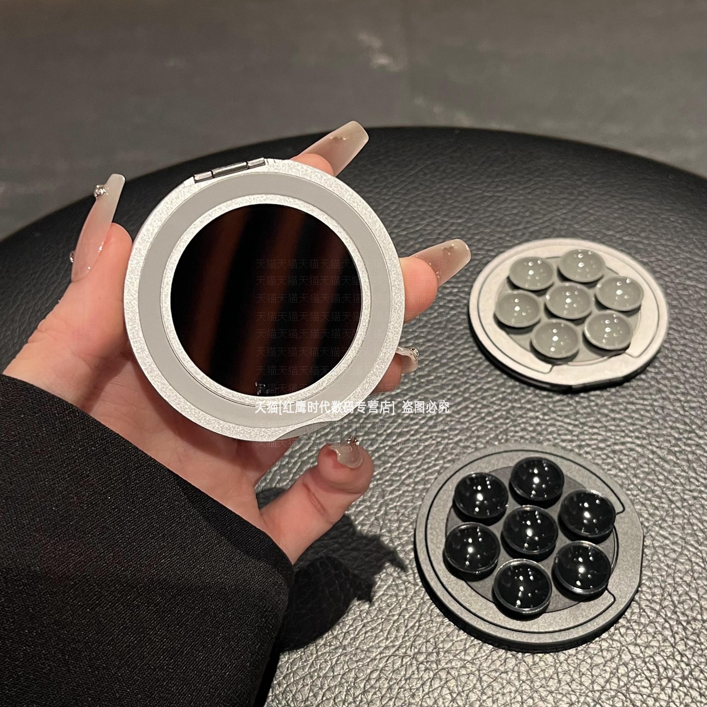 多功能折叠吸盘磁吸支架