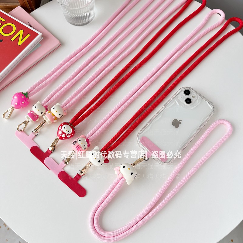 立体卡通公仔不勒脖挂绳