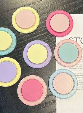 撞色多巴胺磁吸气囊手机支架新款吸附式背贴桌面支撑气垫强磁力手机架配件手持指环扣适用苹果16promax15女14