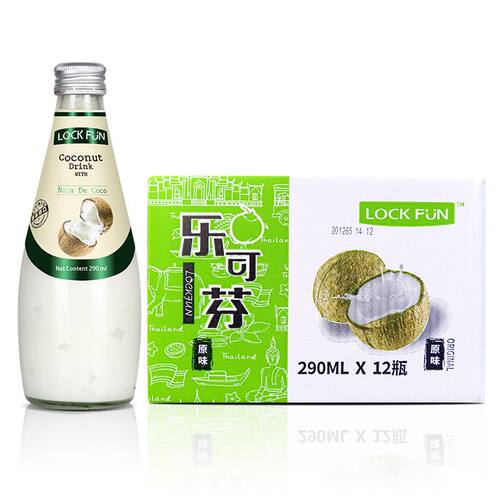 泰国进口乐可芬子水290ml瓶装