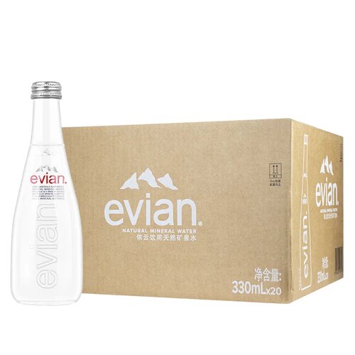 法国原装进口玻璃瓶依云