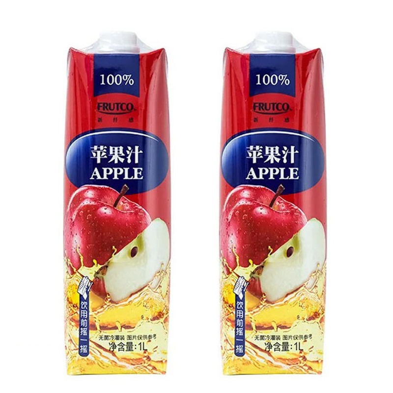 橙宝果汁饮料1L大盒装整箱12瓶橙汁苹果西柚菠萝汁聚会聚餐饮品