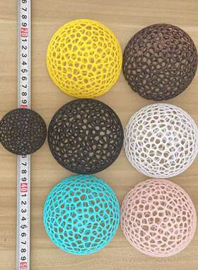 刚出生繁殖小幼鱼孔雀鱼小虾新款3D打印躲避屋塑料防陶瓷鱼缸造景