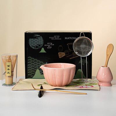 日式matchaset抹茶百本立茶筅
