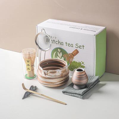 日式百本立抹茶工具礼盒套装